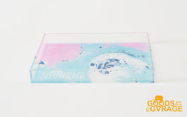 オリジナルグッズ・ノベルティのグッズメイド【GOODS MADE】 アクリルトレイ LSG40 オリジナルアクリルトレイ |1個1650円~!1個から作成可能|フルカラー印刷対応